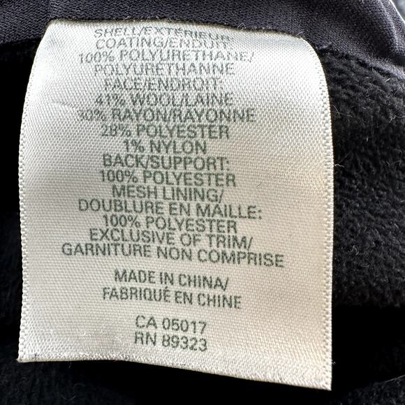 Roots Wool Jacket Herringbone Waterproof Mid Length Hooded Full Zip Gray Medium - Picture 6 of 7